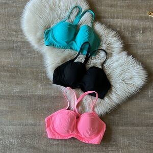 ▶️ Victoria's Secret Sports Bra Bundle Size 36D EXCELLENT ACTIVEWEAR PADDED